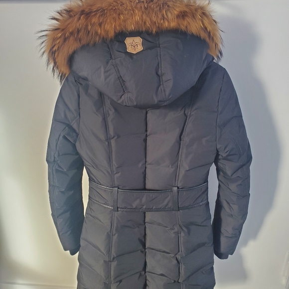 Mackage Kay Down Coat with Fur hood XS - Picture 3 of 9